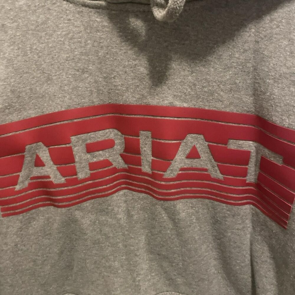 Ariat Men's Grey Hoodie